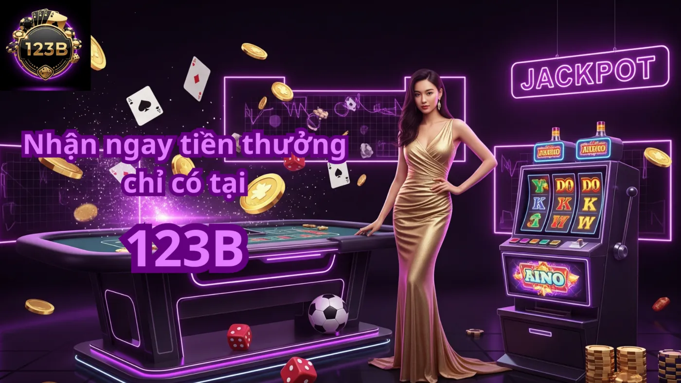 nhận ngay tiền thưởng chỉ có tại 123b