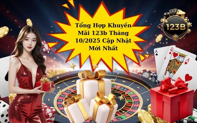 Tổng Hợp Khuyến Mãi 123b Tháng 10/2025 Cập Nhật Mới Nhất