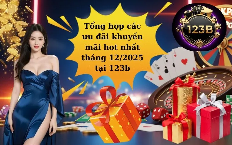 Tổng hợp các ưu đãi khuyến mãi hot nhất tháng 12/2025 tại 123b